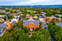 Frederick City Hall Aerial